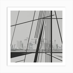 New York City Skyline 2 Art Print