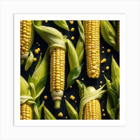 Sweetcorn As A Logo Mysterious (3) Art Print