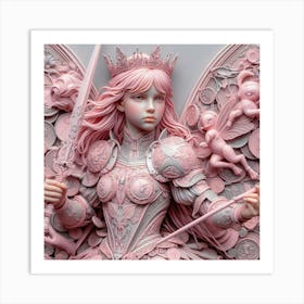 Pink Fairy 1 Art Print