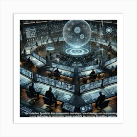 A Espionage Intelligence Centers Asterian Syndicate 1024 Art Print