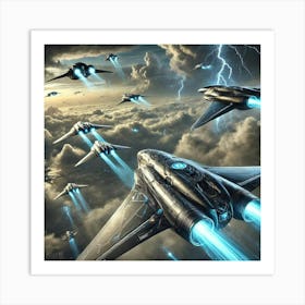 Aetherian Vehicles Art Print