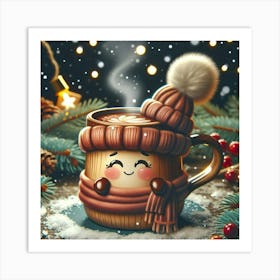 Mug Of Hot Cocoa Art Print