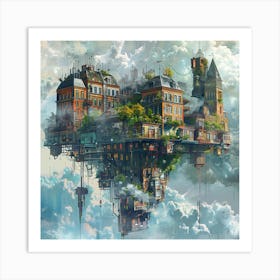 City In The Sky 8 Art Print