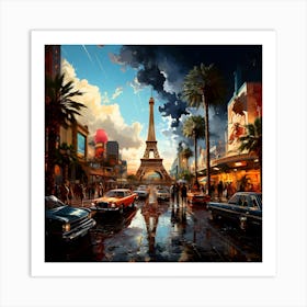 Eiffel Tower Art Print