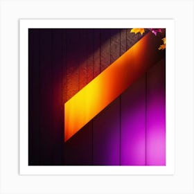 A Vibrant Digital Painting Of A Thanksgiving Themed Gradient Splash Radiating From A Corner On A Da Art Print