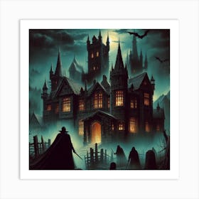 Haunted Castle Art Print