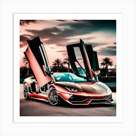 Lamborghini 21 Art Print