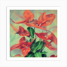 Anthurium Flowers 7 Art Print