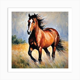 Horse Galloping 15 Art Print