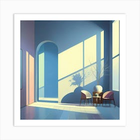 Room With A Window Art Print