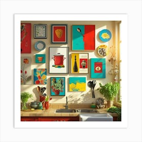 Kitchen Wall Art Art Print