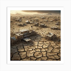 Deserted Village 7 Art Print