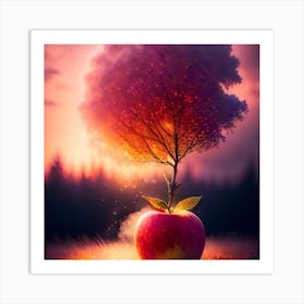 Apple Tree Art Print