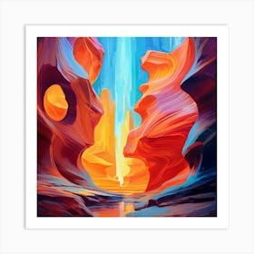 Antelope Canyon Art Print