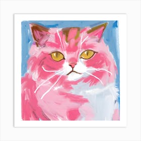 Persian Cat 04 Art Print