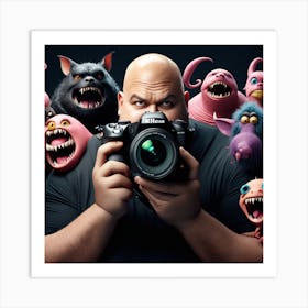 Monsters Art Print