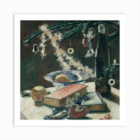 Vintage Christmas 12 2 Art Print