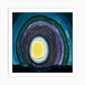 Sun In A Circle Art Print