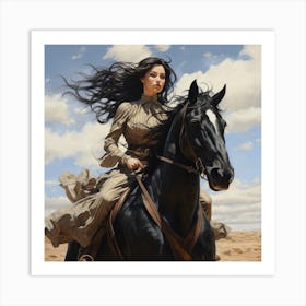 Riding 2 Art Print