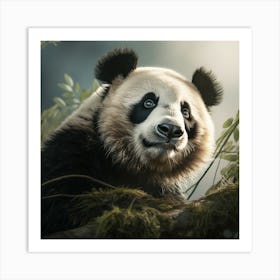 Panda Bear 12 Art Print