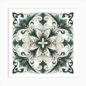 Marble Tile Art Print