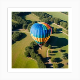 Hot Air Balloon Art Print