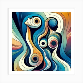 Expressions 1 Art Print