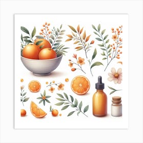 Orange 2 Art Print