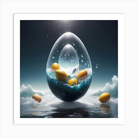 Easter Egg Art Print