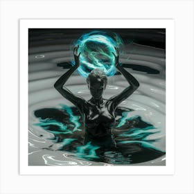 Ethereal Woman Art Print