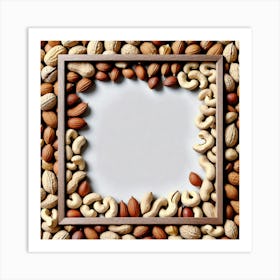 Frame Of Nuts 1 Art Print