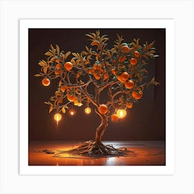 Orange Tree 1 Art Print