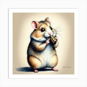 Hamster 55 Art Print