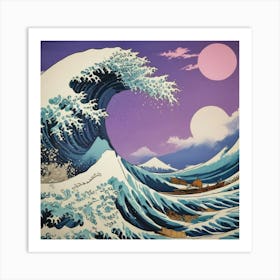 Great Wave Off Kanagawa 12 Art Print