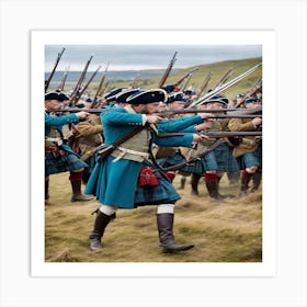 Scottish Army Art Print