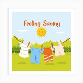 Feeling Sunny 1 Art Print