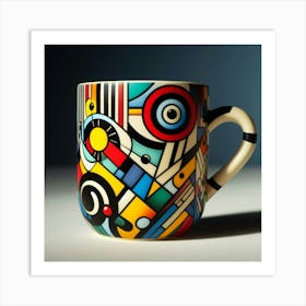 Abstract Coffee Mug 1 Art Print