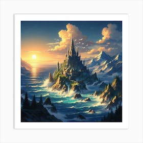 A Fantastical Land 12 Art Print