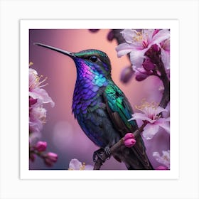 Hummingbird Art Print