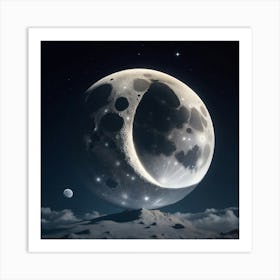 Full Moon Art Print