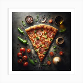 Pizza82 Art Print