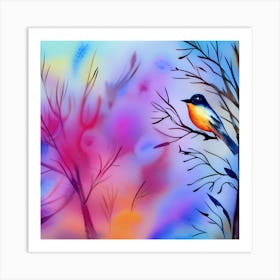 Bird Watching Art Print