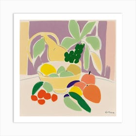 Fruit Bowl 1 Art Print