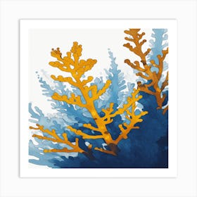 Coral Reef Canvas Print Art Print