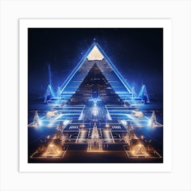 Pyramid Of Giza 4 Art Print