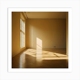 Empty Room - Empty Room Stock Videos & Royalty-Free Footage 11 Art Print