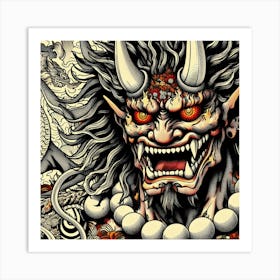 Oni S Wrath 6 Art Print