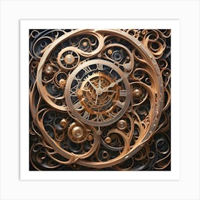 Synthesis Of Time 2 Art Print