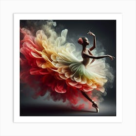 Ballerina Dancer Art Print