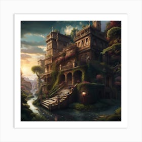 Fantasy Painting Art Print